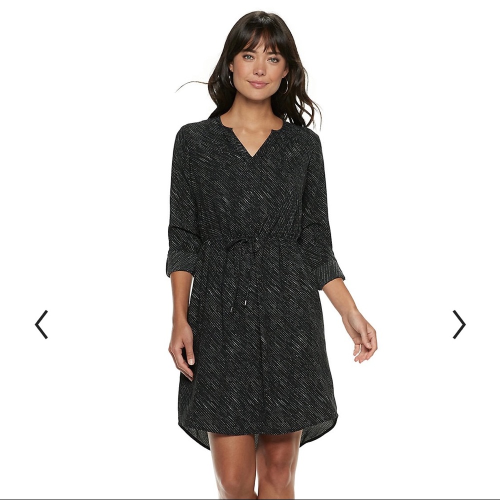 Apt. 9 Women’s Placket Shirtdress Extra Small